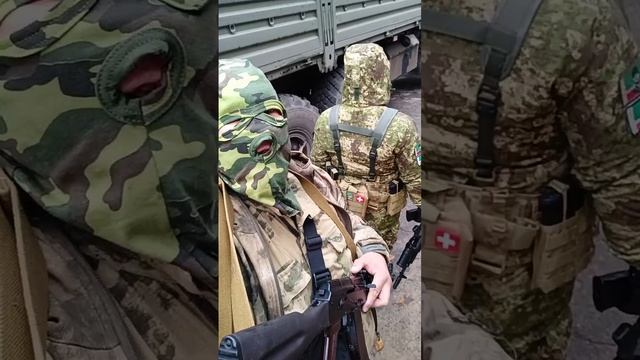 Бойцы Спецназа Ахмат "Якудза" и "Борода"