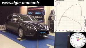 Reprogrammation DGM SEAT Leon II 1P 2.0L TDI CR 140ch 2012 - EVO1