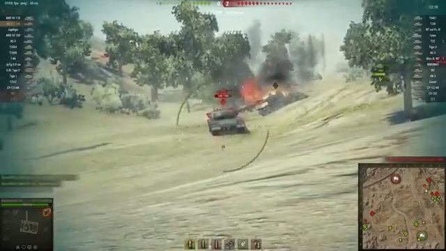 Тяжелый танк WZ 111 model 1 4   Обзор от Red Eagle Company World of Tanks