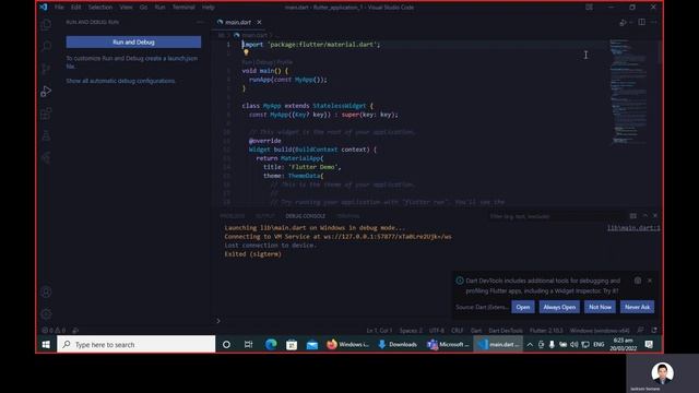 PART 2: DART FLUTTER Installation & Setup - Visual Studio Code, Flutter, and Android Studio 2022
