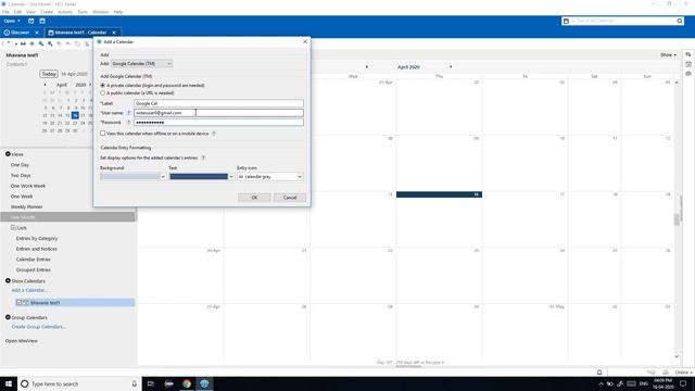 How to view your google calendar entries in HCL Notes client application смотреть онлайн
