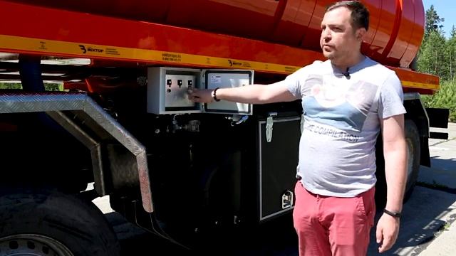 Вакуумная машина МВ-20 SCANIA 8Х4