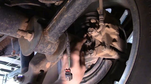 Dodge Nitro rear ABS speed sensor troubleshooting and removal смотреть онлайн