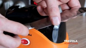 Ножеточка электрическая. Распаковка Travola KF-01A. Тест-драйв, обзор и применение на практике