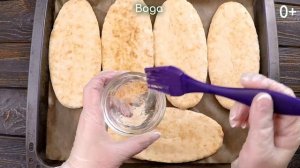 Греческая пита со шпинатом и сыром