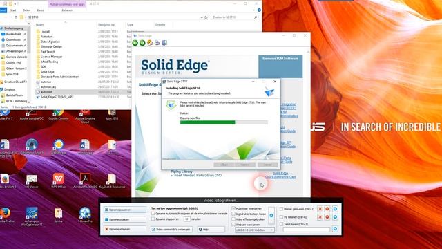 Installatie Solid Edge ST10 смотреть онлайн