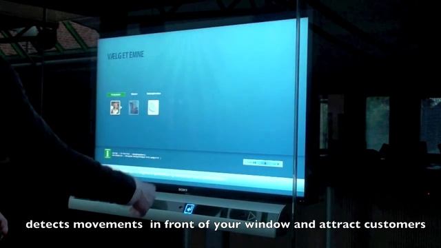 DOJ Development Aps Panel System works through multilayer glass and make windows alive. смотреть онлайн