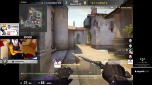 G2 Scream playing CS GO mm on inferno twitch stream
