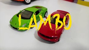 Кто круче из спортивных тачек. Lamborghini vs Mustang. детское видео про машинки.