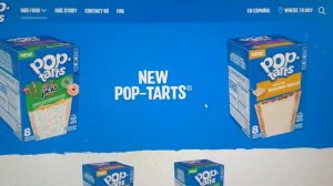 new Pop-Tarts banana bread & apple jacks cereal