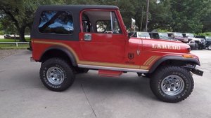 1983 Red Jeep CJ 4WD CJ-7 at Select Jeeps