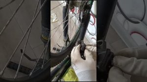 Замена магнитных колодок на велосипеде