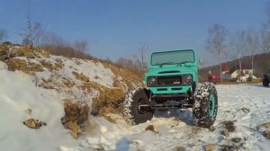 Джип для рок-кроулинга (лазанье по скалам).