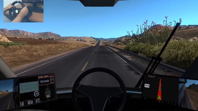 TESLA SEMI TRUCK UPS | Triple Remolque | Ruta en Nevada | De Carson City a Tonopah смотреть онлайн