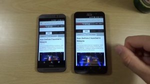 Asus Zenfone 2 ZE551ML VS HTC One M9.Review