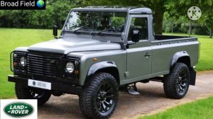 Land Rover pickup single cab.