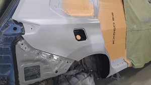 EXEED VX. замена крыло заднего, четверти.
