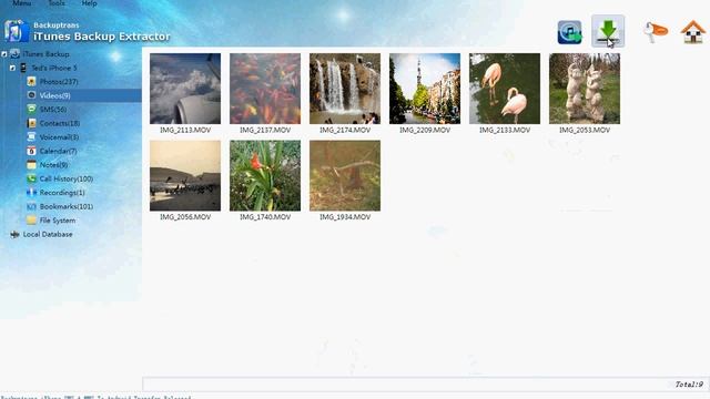 Extract iPod iPad iPhone Videos from iTunes Backup смотреть онлайн