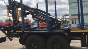 Сортиментовоз на шасси КАМАЗ 43118-50 с ГМ VM10L74