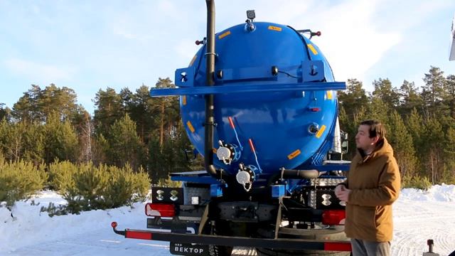 Вакуумная машина МВ-20 SCANIA P340B6x4HA