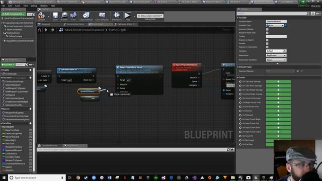 Tutorial 10: Unreal Engine 4 Multiplayer Spawn Projectile смотреть онлайн