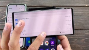 Samsung S9 /Cool LG Wing incoming Call Oukitel Ip68 & Samsung Z Flip 3 android 13