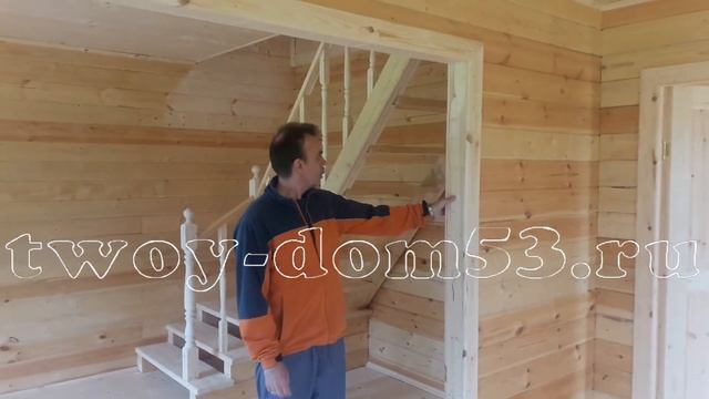 Видеоотзыв! Строительство дома из бруса по проекту Д29 в Тверской области. смотреть онлайн