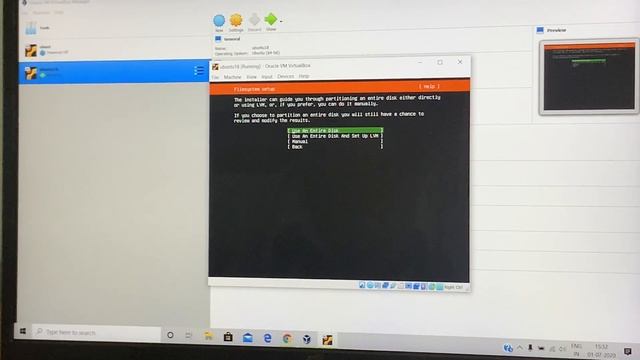 Installation of Ubuntu 18.04 LTS Server on VIRTUALBOX (Windows Host) смотреть онлайн