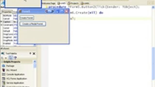Delphi Programming Tutorial #26 - Form Creation смотреть онлайн