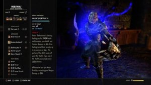 ESO's 65k Max Stam WEREWOLF Telvar IC Farming PvP Build! THE MONSTER WOLF!!!!!