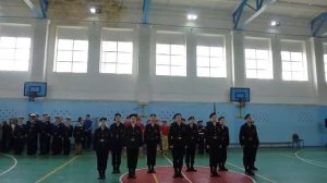 Визитка патриотического отряда "Морпехи"