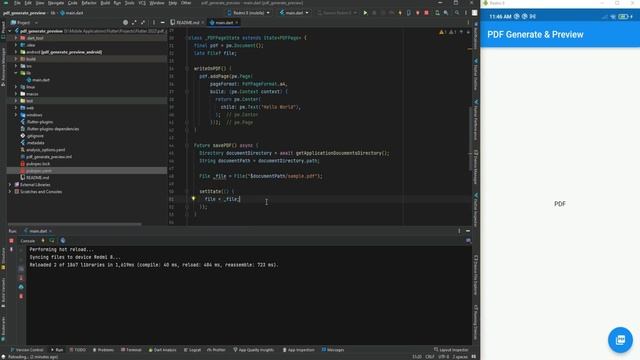 Flutter PDF Generate & View by Sample Code | Flutter Tutorial | Flutter 2023 |PDF Generate |PDF Vie