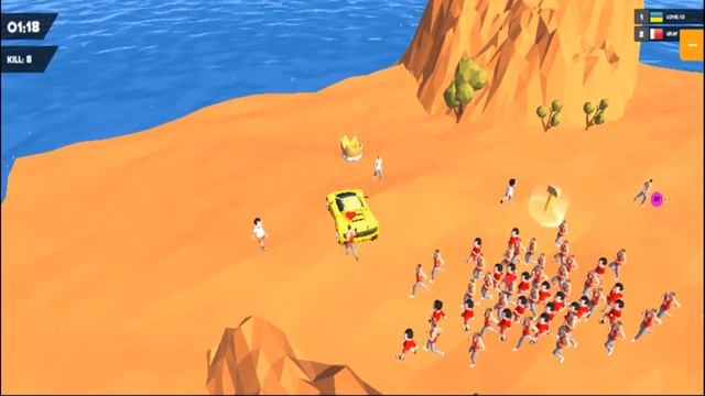 Love.io (Crowd City) Fun io games All Levels Gameplay Android,ios #2 смотреть онлайн