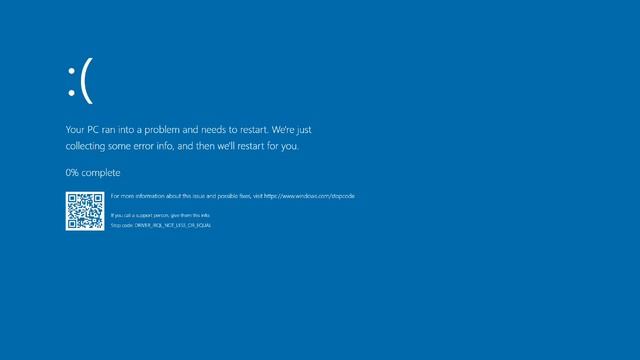 I got a BSOD (blue screen of death) смотреть онлайн