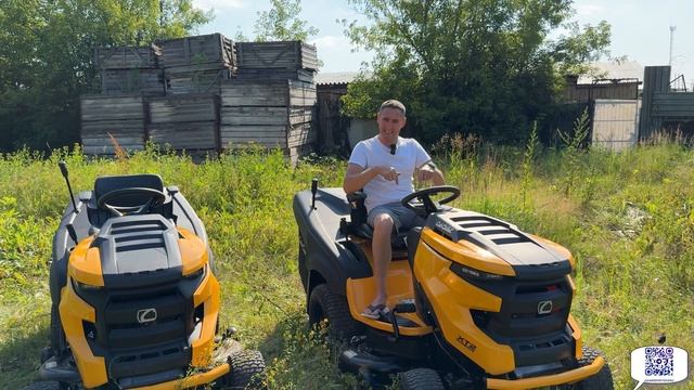 Опять самый крутой?))) ДА!!! Садовый трактор Cub Cadet XT2 CC1023 25HP