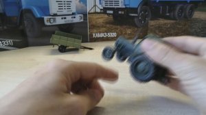 Обзор модели трактора МТЗ-80 (Саратов), 1:43.