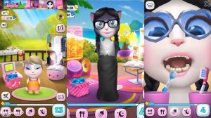 My Talking Angela BABY vs ADULT - Gameplay Great Makeover For Children HD