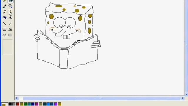SpongeBob Speedpaint (windows Paint) смотреть онлайн