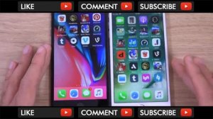 iPhone 8 Plus vs iPhone 7 Plus iOS 11 Speed Test