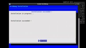 Archbang Linux Installation