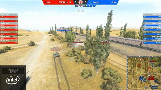 PRIES.G2A vs WEPLAY Match 2 WGL RU Test Tournament 7/68 смотреть онлайн