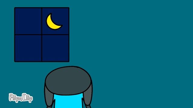 I am watching the moon at the window during night time смотреть онлайн