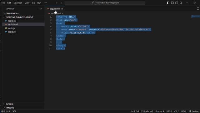 How to install Vs Code in Windows and Mac in 2023| Lecture No 1 | Front End Development Full Course