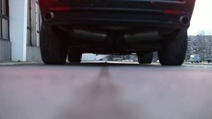 Звук выхлопа Range Rover Supercharged in motion