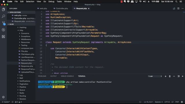 Laravel 5.5 For Beginners - 07 Controller in Laravel 5.5 - Understanding Controller Part 1