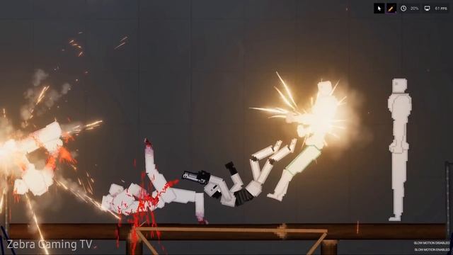 ROBOCOP vs Android Buff Human Deadly Battle Wrestling Spike Pit - People Playground смотреть онлайн