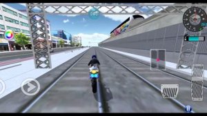 3d Driving Class Motorbikes Driving Game - Railroad Bike Racing Game - Android Game