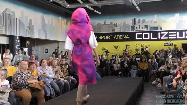 Первый открытый показ мод "Модные тренды-2021. Коллекция  «Леденец» в технике Nuno felting смотреть онлайн