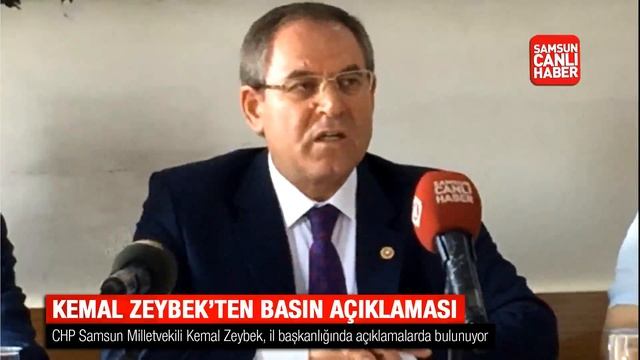 [Canlı Yayın] CHP Samsun Milletvekili Kemal Zeybek'ten basın açıklaması смотреть онлайн