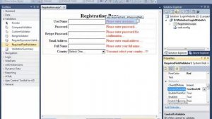 ASP.NET 4.0 Login Website Part - 1 Validation Controls.flv